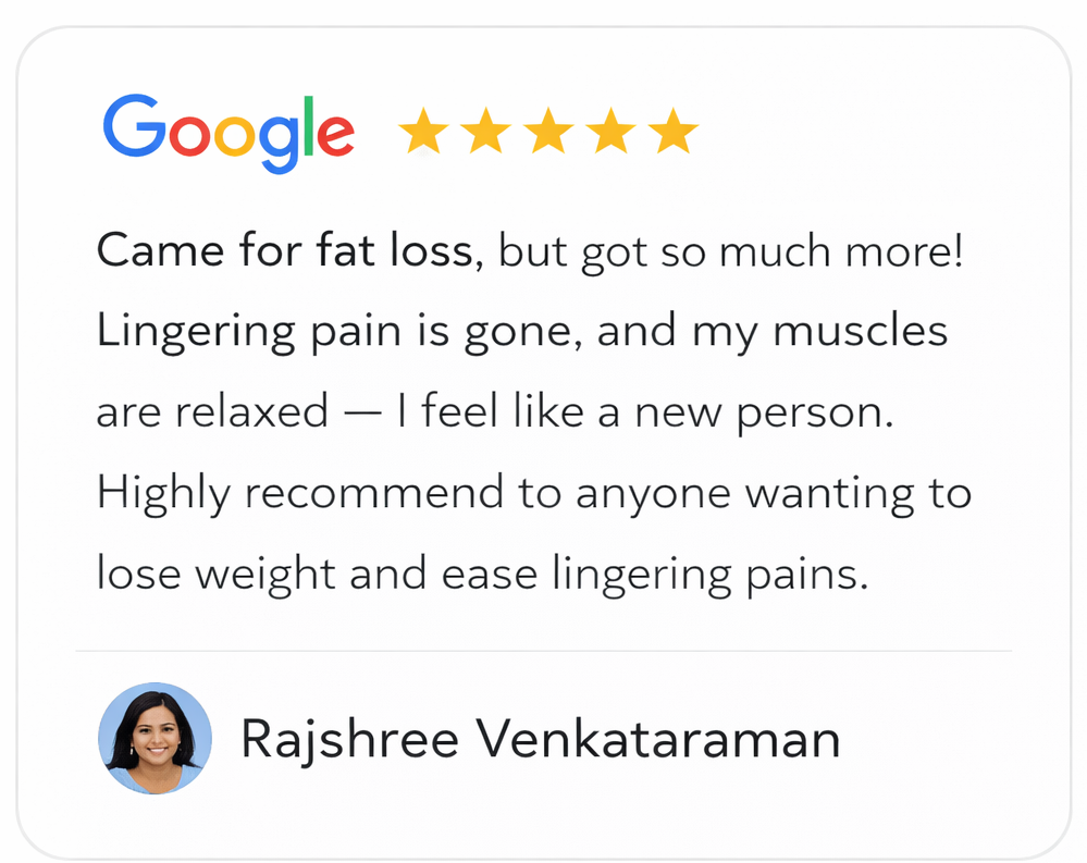 Google review - Rajshree